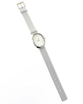  Shop Authentic Calvin Klein Incentive White Dial White Leather Strap Watch for Women - K3P231L6 - Luxxuri