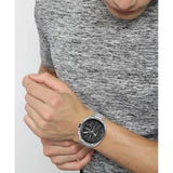  Shop Authentic Hugo Boss Volane Black Dial Silver Steel Strap Watch for Men - 1513949 - Luxxuri