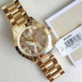  Shop Authentic Michael Kors Layton Chronograph Gold Dial Gold Steel Strap Watch for Women - MK5959 - Luxxuri