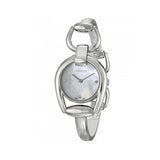 Shop Authentic Gucci Horsebit Collection Diamonds Mother of Pearl Dial Silver Steel Strap Watch For Women - YA139506 - Luxxuri