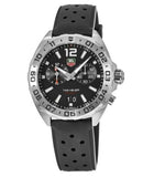  Shop Authentic Tag Heuer Formula 1 Alarm Quartz Black Dial Black Rubber Strap Watch for Men -  WAZ111A.FT8023 - Luxxuri