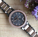  Shop Authentic Michael Kors Parker Chronograph Grey Dial Two Tone Steel Strap Watch For Women - MK6440 - Luxxuri