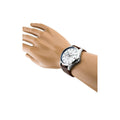  Shop Authentic Tommy Hilfiger Multi Function Quartz White Dial Brown Leather Strap Watch for Men - 1791614 - Luxxuri