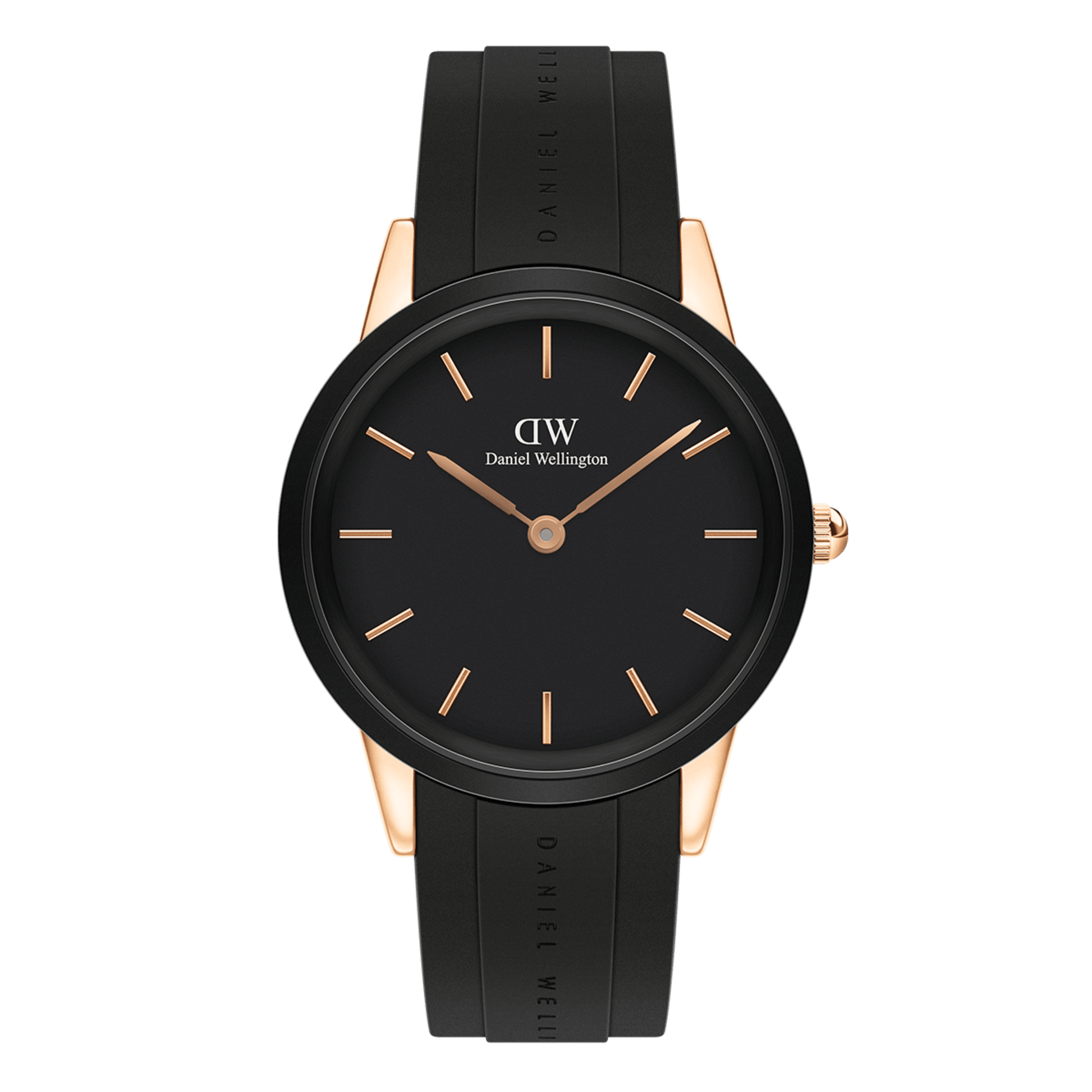  Shop Authentic Daniel Wellington Iconic Motion Black Dial Black Rubber Strap Watch For Men - DW00100425 - Luxxuri