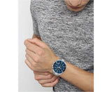  Shop Authentic Hugo Boss Grandmaster Blue Dial Silver Steel Strap Watch for Men - 1513884 - Luxxuri