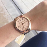  Shop Authentic Michael Kors Runway Rose Gold Dial Rose Gold Steel Strap Watch for Women - MK3336 - Luxxuri