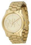  Shop Authentic Michael Kors Runway Gold Dial Gold Steel Strap Watch for Women - MK5786 - Luxxuri