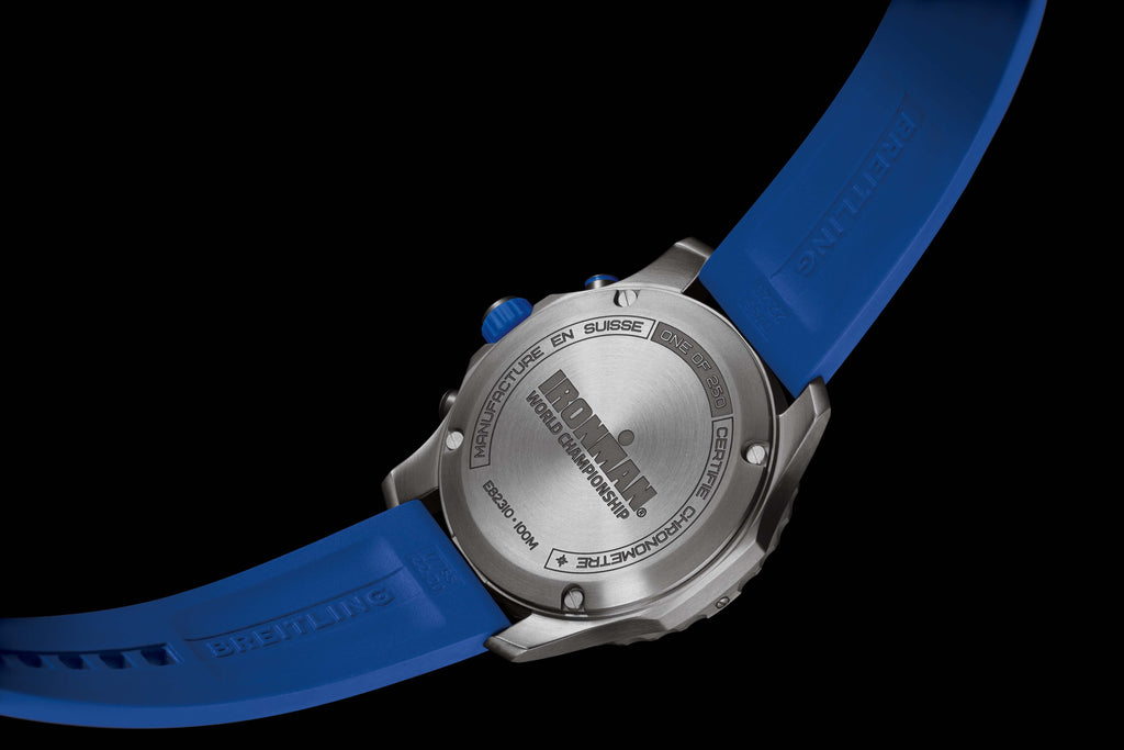  Shop Authentic Breitling Endurance Pro Ironman World Championship Grey Dial Blue Rubber Strap Watch for Men - E823103A1M1S1 - Luxxuri