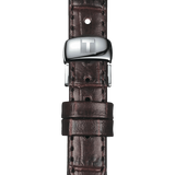  Shop Authentic Tissot T Classic Le Locle Automatic Silver Dial Brown Leather Strap Watch For Women - T006.207.16.038.00 - Luxxuri