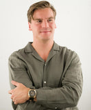  Shop Authentic Fossil Everett Automatic Skeleton Black Dial Black Leather Strap Watch for Men - ME3208 - Luxxuri