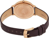  Shop Authentic Emporio Armani Quartz Grey Dial Brown Leather Strap Watch For Women - AR11172 - Luxxuri
