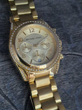  Shop Authentic Michael Kors Runway Gold Dial Gold Steel Strap Watch for Women - MK5166 - Luxxuri