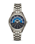  Shop Authentic Michael Kors Lauryn Blue Dial Silver Steel Strap Watch for Women - MK3720 - Luxxuri