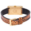  Shop Authentic Gucci G-Frame Mother of Pearl Dial Brown Leather Snakeskin Strap Watch For Women - YA147402 - Luxxuri