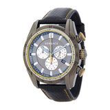  Shop Authentic Versace V Ray Chronograph Grey Dial Black Leather Strap Watch for Men - VDB020014 - Luxxuri