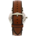  Shop Authentic Fossil Neutra Automatic Luggage Skeleton Blue Dial Brown Leather Strap Watch for Men - ME3160 - Luxxuri