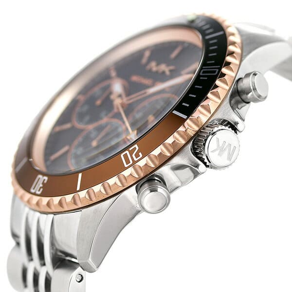  Shop Authentic Michael Kors Bayville Chronograph Black Dial Silver Steel Strap Watch For Men - MK8725 - Luxxuri