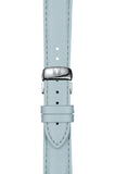  Shop Authentic Tissot T Classic Couturier Silver Dial Light Blue Leather Strap Watch For Women - T035.210.16.031.02 - Luxxuri
