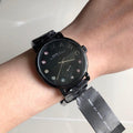  Shop Authentic Marc Jacobs Baker Black Dial Black Steel Strap Watch for Women - MBM3425 - Luxxuri