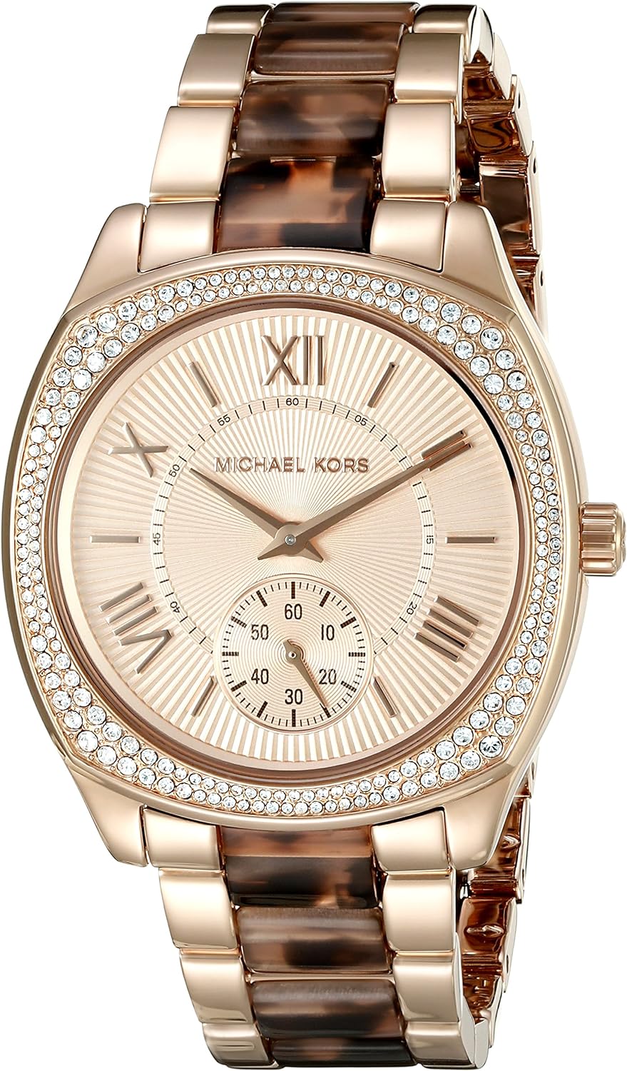  Shop Authentic Michael Kors Bryn Rose Gold Dial Two Tone Steel Strap Watch For Women - MK6276 - Luxxuri