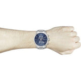  Shop Authentic Hugo Boss Skymaster Blue Dial Silver Steel Strap Watch for Men - 1513784 - Luxxuri