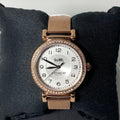 Coach Madison White Dial Rose Gold Mesh Bracelet Watch for Women - 14503398