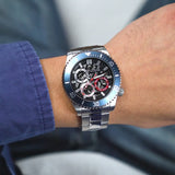 Shop Authentic Guess Axle Multifunction Black Dial Silver Steel Strap Watch For Men - GW0488G1 - Luxxuri