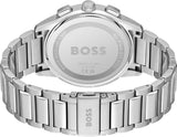  Shop Authentic Hugo Boss Dapper Chronograph Blue Dial Silver Steel Strap Watch For Men - 1513927 - Luxxuri