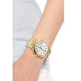  Shop Authentic Michael Kors Cooper Chronograph White Dial Gold Steel Strap Watch For Women - MK5916 - Luxxuri