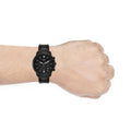  Shop Authentic Fossil Neutra Chronograph Black Dial Black Steel Strap Watch for Men - FS5474 - Luxxuri