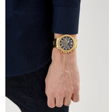  Shop Authentic Guess Edge Chronograph Black Dial Gold Steel Strap Watch For Men - GW0539G2 - Luxxuri