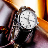  Shop Authentic Mido Multifort Automatic Silver Dial Black Leather Strap Watch For Men - M005.430.16.031.80 - Luxxuri