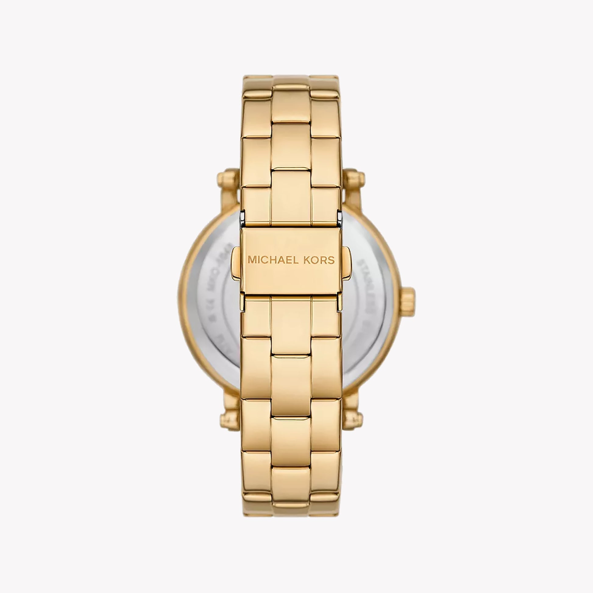  Shop Authentic Michael Kors Quartz Blue Dial Gold Steel Strap Watch for Men - MKO1048 - Luxxuri