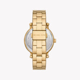  Shop Authentic Michael Kors Quartz Blue Dial Gold Steel Strap Watch for Men - MKO1048 - Luxxuri