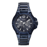  Shop Authentic Guess Rigor Multifunction Black Dial Blue Steel Strap Watch for Men - W0218G4 - Luxxuri