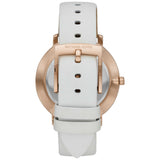  Shop Authentic Michael Kors Pyper Quartz White Dial White Leather Strap Watch For Women - MK2800 - Luxxuri