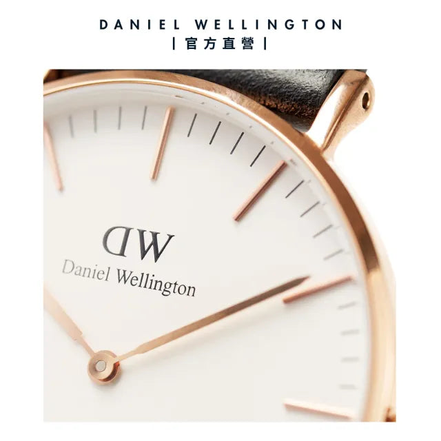  Shop Authentic Daniel Wellington Classic Sheffield White Dial Black Leather Strap Watch For Men - DW00100007 - Luxxuri