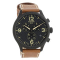  Shop Authentic Tissot T Sport Chrono XL Black Dial Brown Leather Strap Watch For Men - T116.617.36.057.00 - Luxxuri