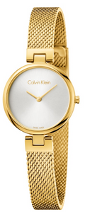  Shop Authentic Calvin Klein Authentic White Dial Rose Gold Mesh Bracelet Watch for Women - K8G23526 - Luxxuri