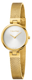  Shop Authentic Calvin Klein Authentic White Dial Rose Gold Mesh Bracelet Watch for Women - K8G23526 - Luxxuri