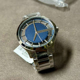  Shop Authentic Armani Exchange Hampton Chronograph Blue Dial Silver Steel Strap Watch For Men - AX2178 - Luxxuri
