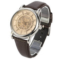  Shop Authentic Emporio Armani Luigi Meccanico Brown Dial Brown Leather Strap Watch For Men - AR1982 - Luxxuri