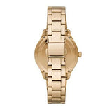  Shop Authentic Michael Kors Runway Quartz Black Dial Gold Steel Strap Watch For Women - MK6682 - Luxxuri