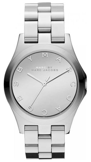  Shop Authentic Marc Jacobs Henry Silver Dial Silver Steel Strap Watch for Women - MBM3210 - Luxxuri