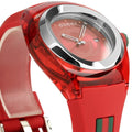  Shop Authentic Gucci Sync XXL Quartz Red Dial Red Rubber Strap Unisex Watch -  YA137103 - Luxxuri