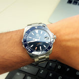  Shop Authentic Tag Heuer Aquaracer Black Dial Watch for Men - WAY211A.BA0928 - Luxxuri