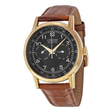 Shop Authentic Citizen Eco Drive Multi Function Day & Date Black Dial Brown Leather Strap Watch For Men - AO9003-08E - Luxxuri
