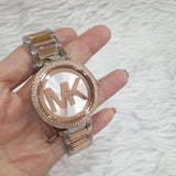  Shop Authentic Michael Kors Parker Gold Dial Two Tone Steel Strap Watch for Women - MK6314 - Luxxuri