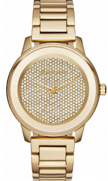  Shop Authentic Michael Kors Kinley Gold Dial Gold Steel Strap Watch for Women - MK6209 - Luxxuri