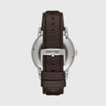  Shop Authentic Emporio Armani Luigi Meccanico Brown Dial Brown Leather Strap Watch For Men - AR1982 - Luxxuri